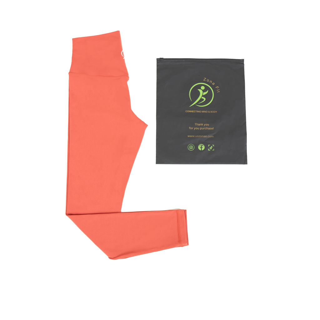 High-Waisted Athletic Leggings for Women, Soft Stretch Fabric with Hidden Pocket.