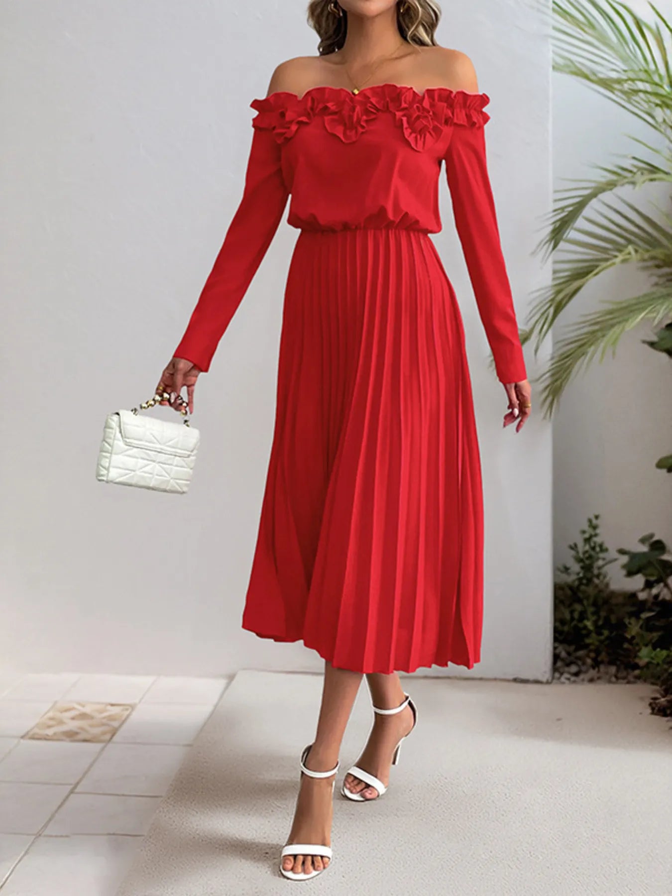 bhldn off the shoulder dress BHLDN Marina Gown 20W